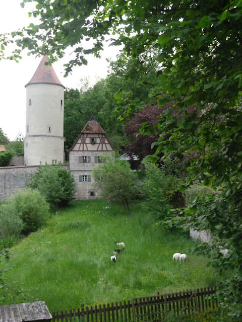 Le mura medievali di Dinkelsbhl