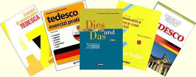 Corsi di tedesco, eserciziari, grammatiche