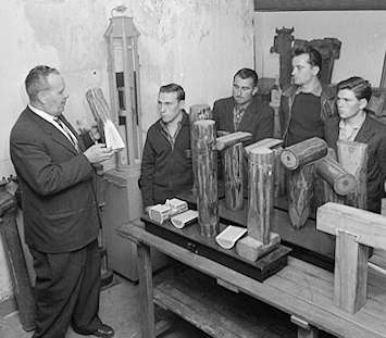Lavoratori italiani a Duisburg