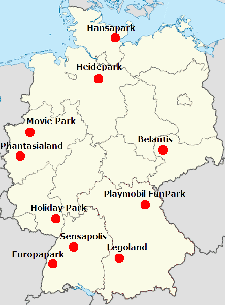 I 10 parchi di divertimento più belli della Germania I 10 parchi di divertimento più belli della Germania