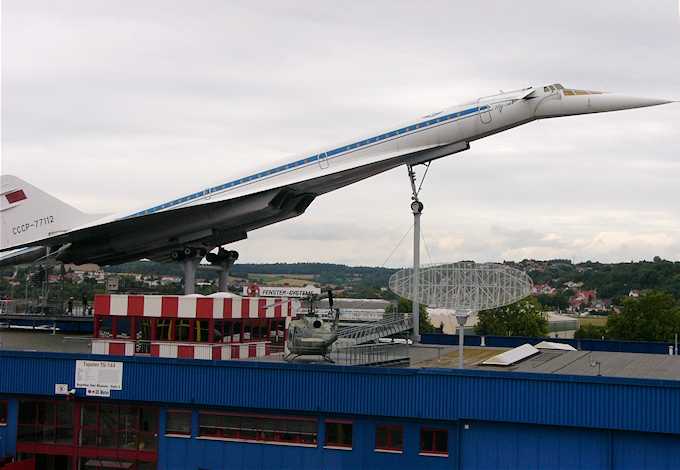 Il Tupolev TU-144, l'aereo di linea supersonico dell'Aeroflot