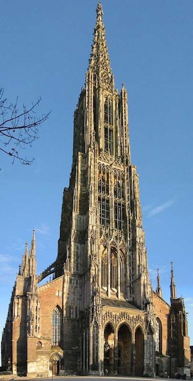 Il campanile del duomo di Ulma