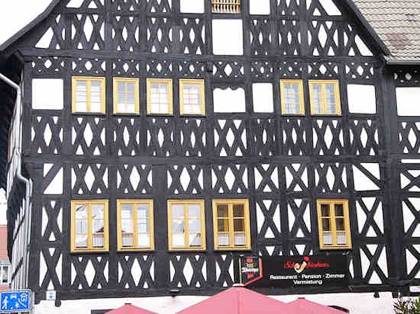 Casa a traliccio a Weimar