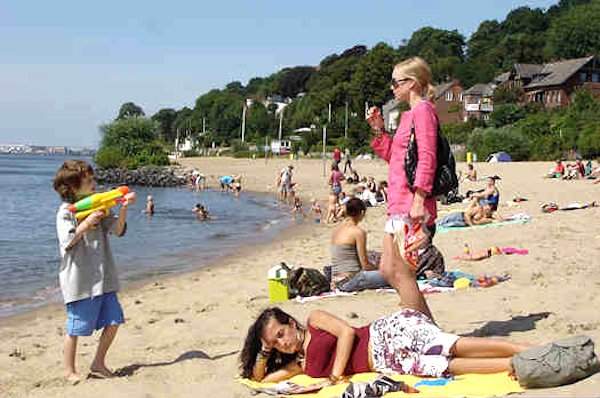 Le spiagge di Amburgo