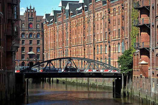 La "Speicherstadt" (citt dei magazzini)