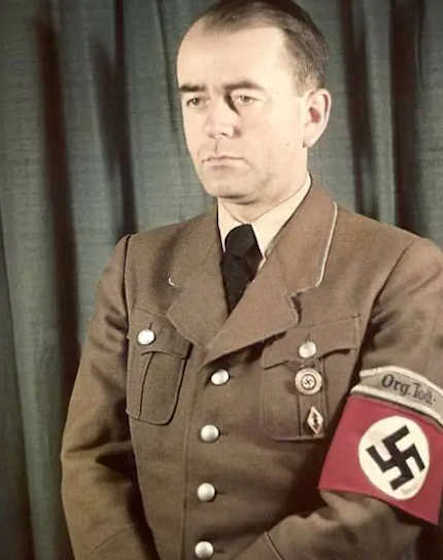 Albert Speer (1905-1981) in una foto del 1942