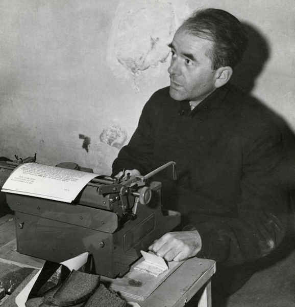 Albert Speer durante i processi a Norimberga