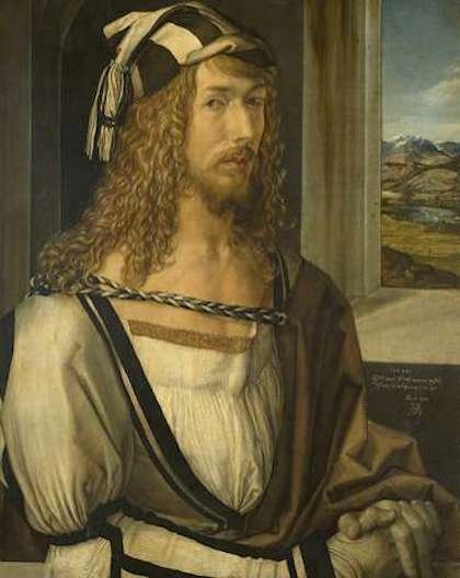 Autoritratto di Dürer a 28 anni