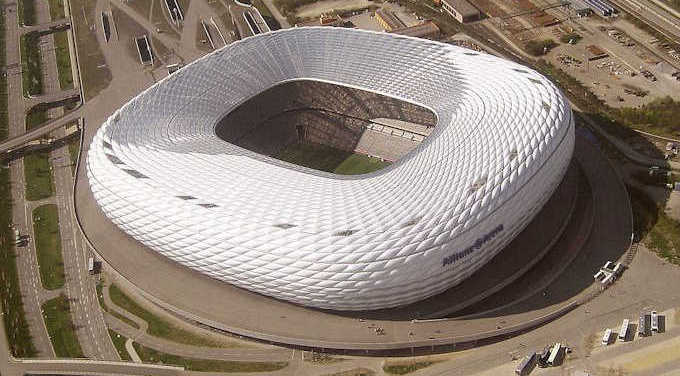 La Allianz-Arena di Monaco