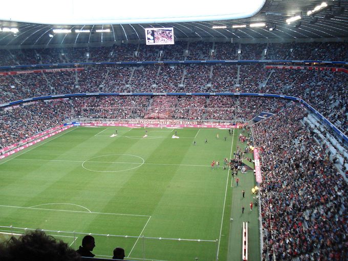 La Allianz-Arena di Monaco