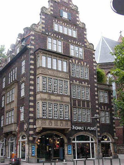 Un tipico palazzo nel centro storico