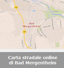 Bad Mergentheim - carta stradale online