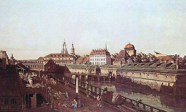 Dresda dipinta da Bernardo Bellotto