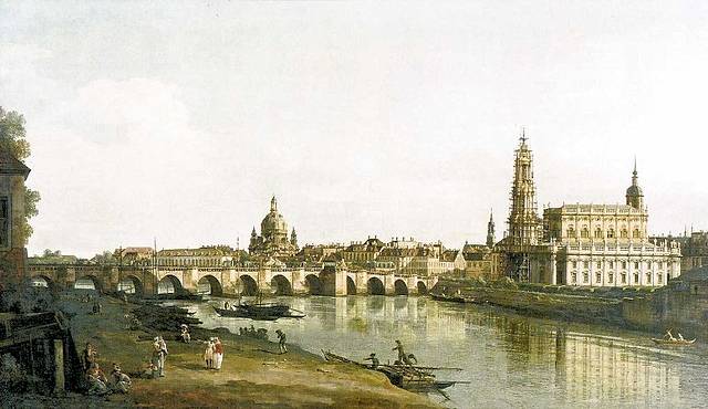 Dresda dipinta da Bernardo Bellotto