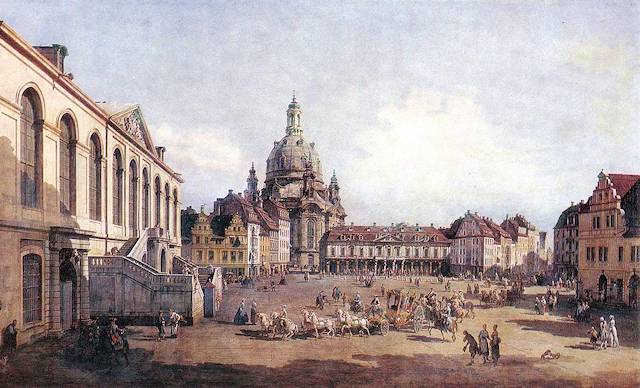 Dresda dipinta da Bernardo Bellotto