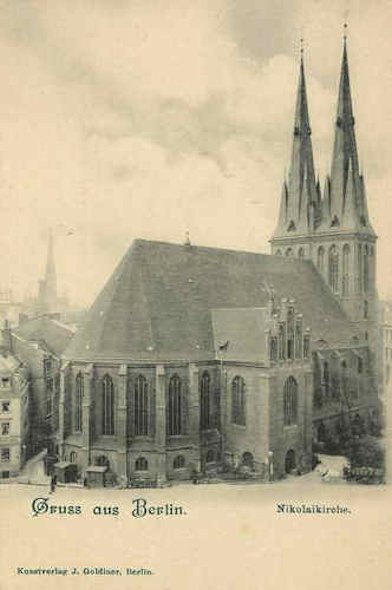 La Nikolaikirche - 1900