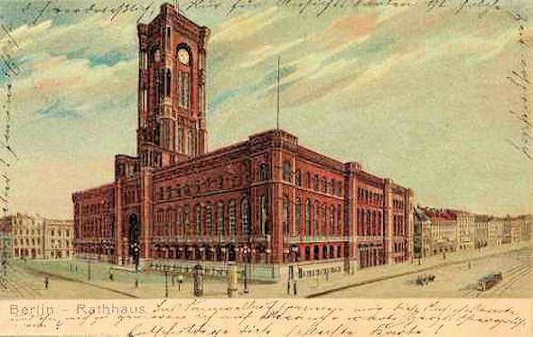 Il municipio - 1901