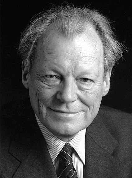 Willy Brandt (1913-1992), in una foto del 1980