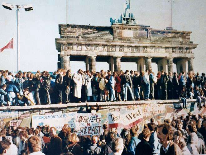 La caduta del muro di Berlino