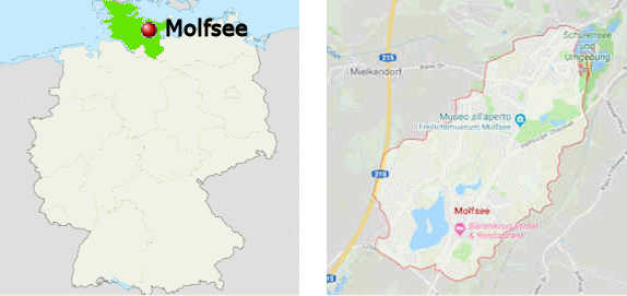 Carta stradale online di Molfsee