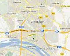 Wiesbaden - carta stradake online