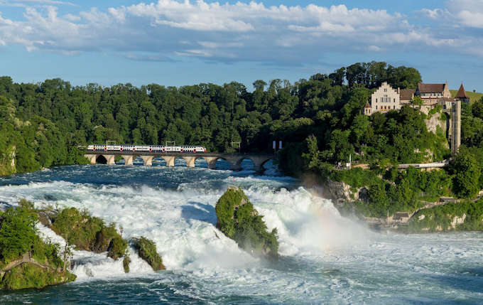 Le cascate del Reno presso Sciaffusa