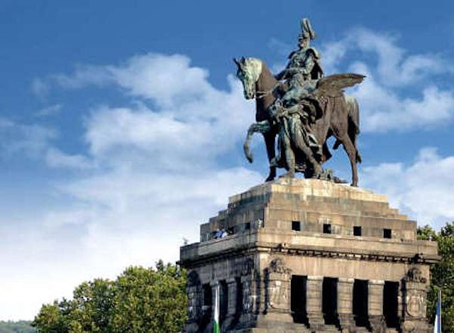 Il monumento equestre dell'imperatore Guglielmo I