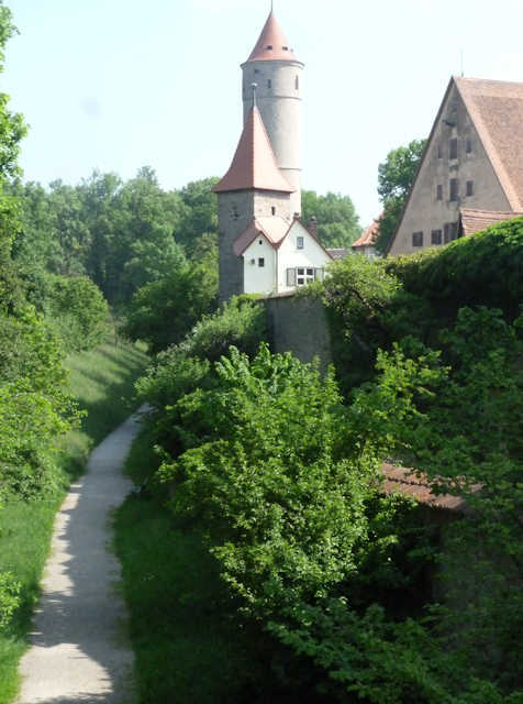 Le mura medievali di Dinkelsbühl