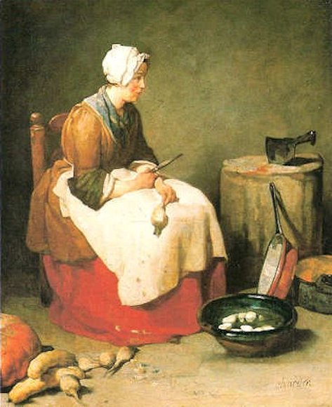 Jean Baptiste-Siméon Chardin: La cuciniera