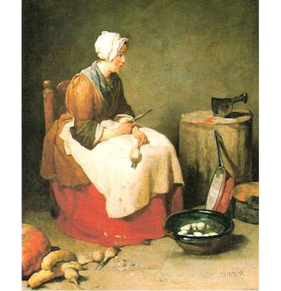 Jean Baptiste-Siméon Chardin: La cuciniera