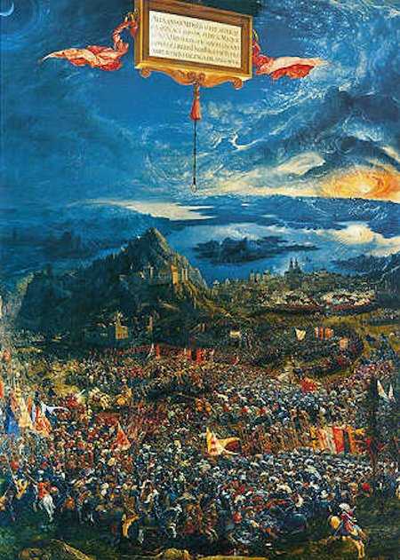 Albrecht Altdorfer: La battaglia di Alessandro