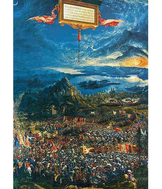 Albrecht Altdorfer: La battaglia di Alessandro