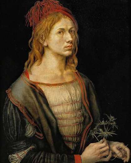 Autoritratto di Dürer a 22 anni