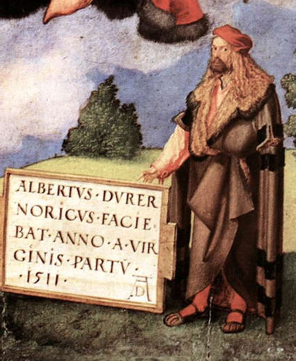 Autoritratto di Dürer a 40 anni