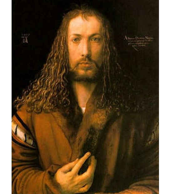Albrecht Dürer: Autoritratto con la pelliccia