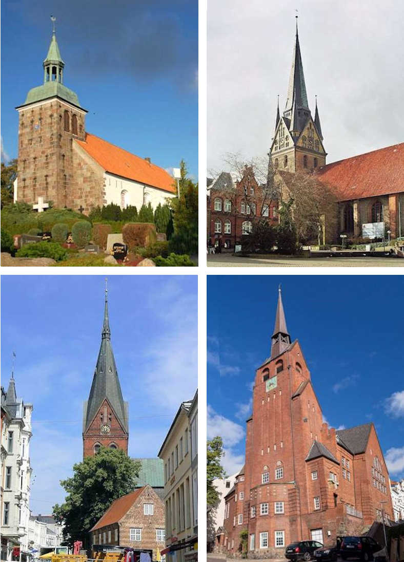 Quattro chiese di Flensburgo