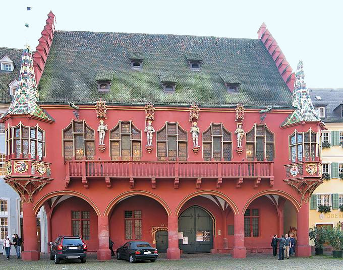 Friburgo - Il palazzo 'Historisches Kaufhaus'
