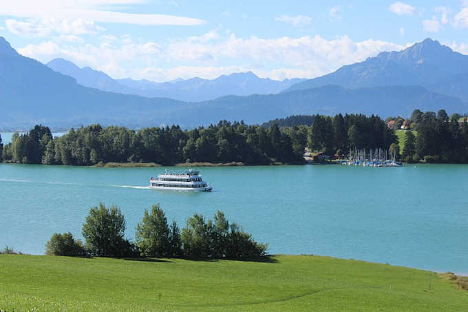 Fssen - Il lago Forggensee