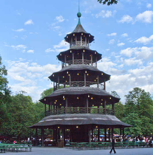 La Chinesischer Turm (Torre cinese)