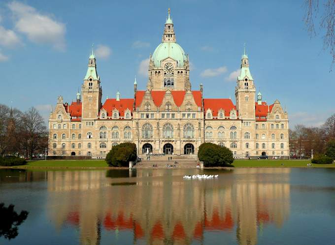 Il nuovo municipio di Hannover