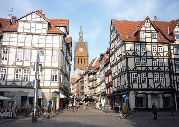 Il centro storico di Hannover