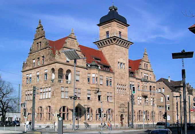Il vecchio ufficio postale di Heilbronn