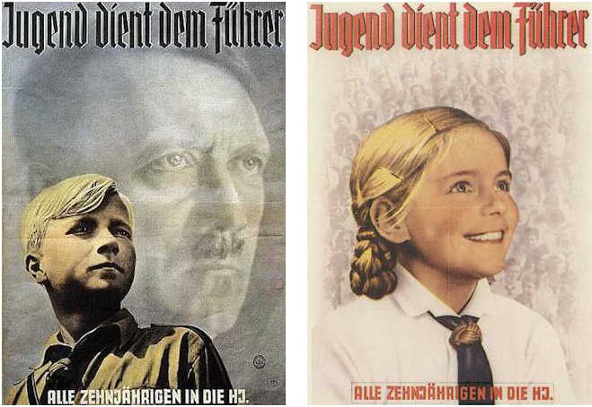 Hitlerjugend - due locandine