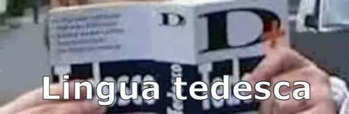 La lingua tedesca