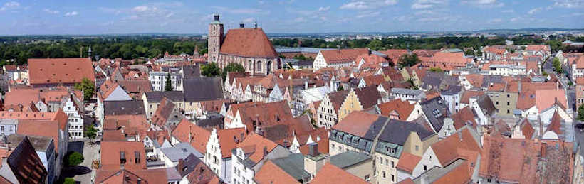 Il centro storico di Ingolstadt