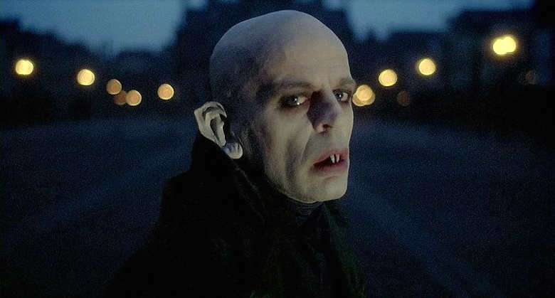 Klaus Kinski nel ruolo di Nosferatu