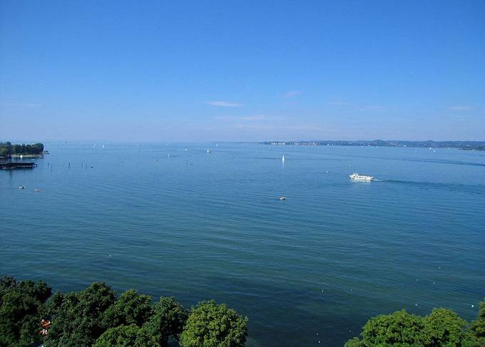 Il Lago di Costanza presso Bregenz