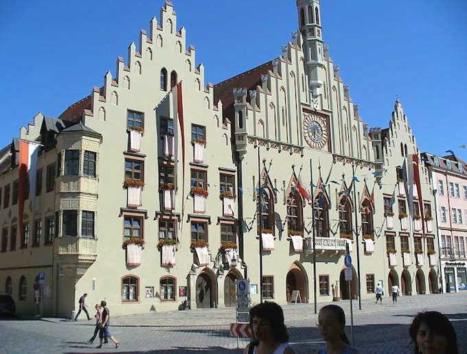 Il municipio di Landshut