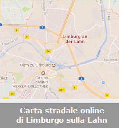 Limburgo - carta stradale online