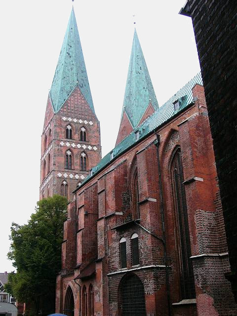 Lubecca - La chiesa Marienkirche